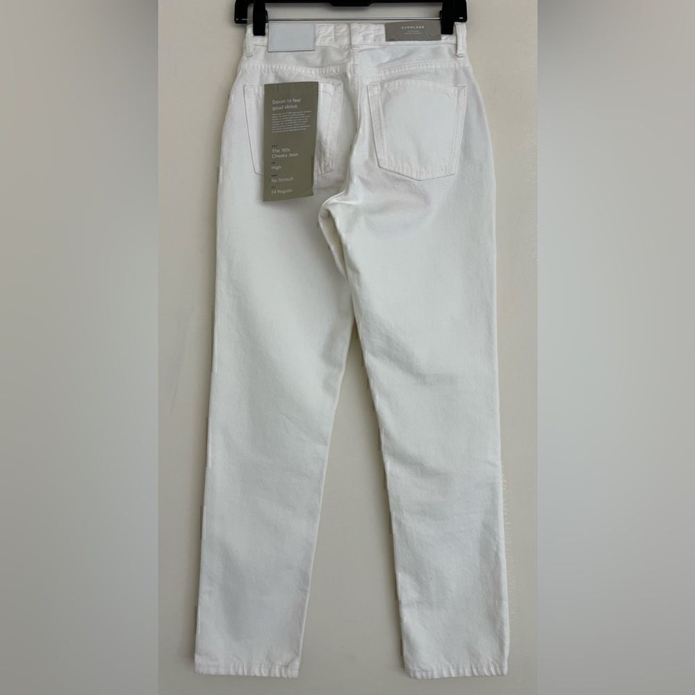 NWT Everlane Organic Cotton The '90s Cheeky®
Jean in Bone Size 24 - Picture 4 of 14